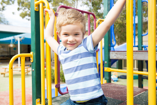 Boy-in-Playground