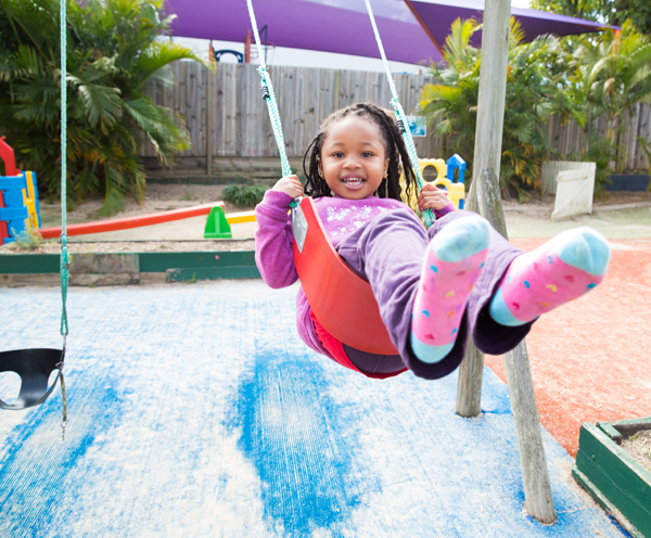 Girl-on-Swing